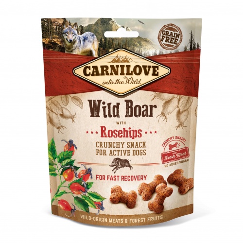 Wild Boar & Rosehip Crunchy Snack